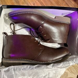 Men's Brown Leather Shoes / Boots